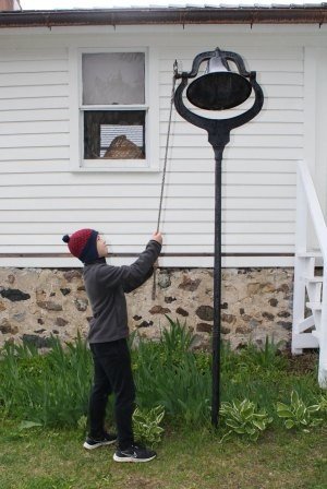 Education Day - Ringing the Dinner Bell